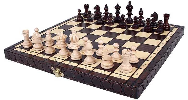 Provechess Šachmatai Olympic Small 360x180x50mm, karalius 65mm