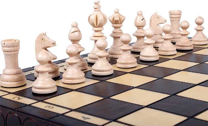 Provechess Šachmatai Olympic Small 360x180x50mm, karalius 65mm