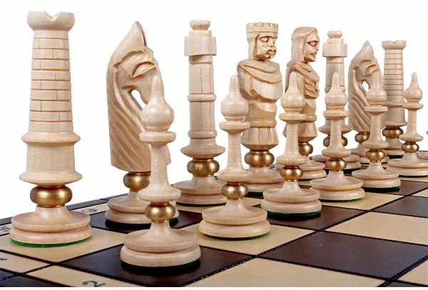 Provechess Šachmatai Royal DE LUX 650x325x80mm, karalius 130mm