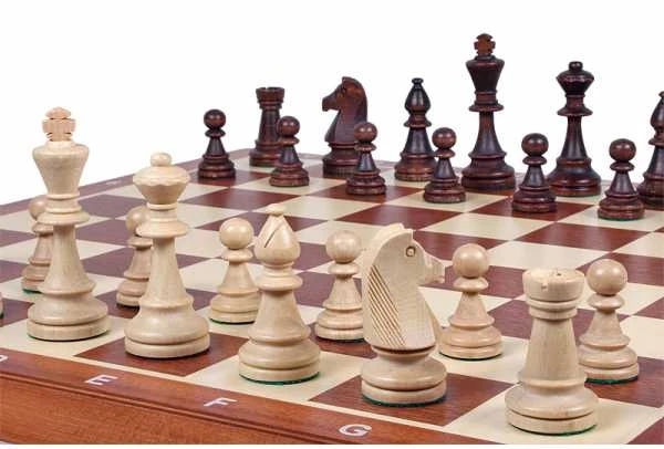 Provechess Šachmatai Tournament 6 530x260x30, karalius 100mm