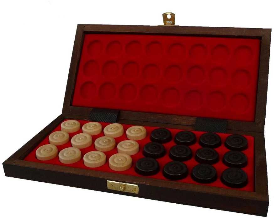 Provechess Šaškės Checkers 25x12,5x3cm