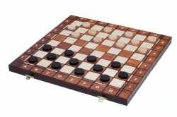 Provechess Šaškės, šachmatai, nardai, 410x230x250mm, karalius 76mm