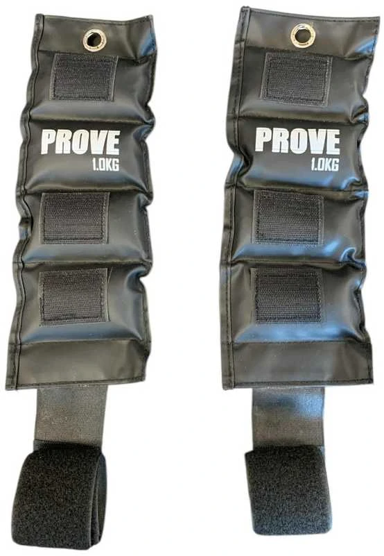Svoriai kojoms ir riešams Prove Studio 1kg (dirbtinė oda)