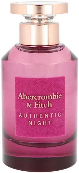 Abercrombie & Fitch Authentic Night Women EDP parfumuotas vanduo moterims, 100 ml