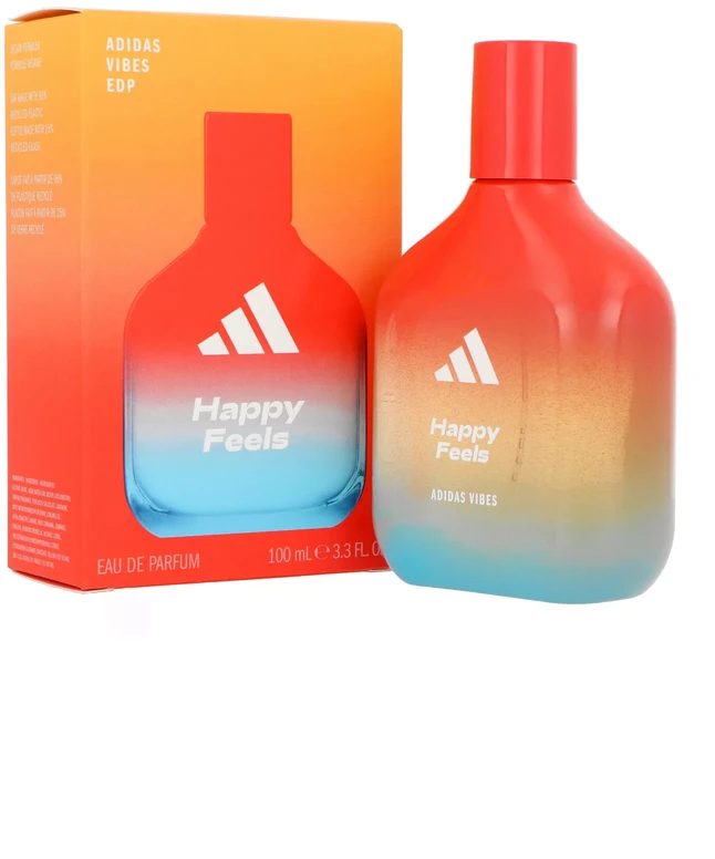 Adidas Vibes Happy Feels EDP parfumuotas vanduo unisex, 100 ml