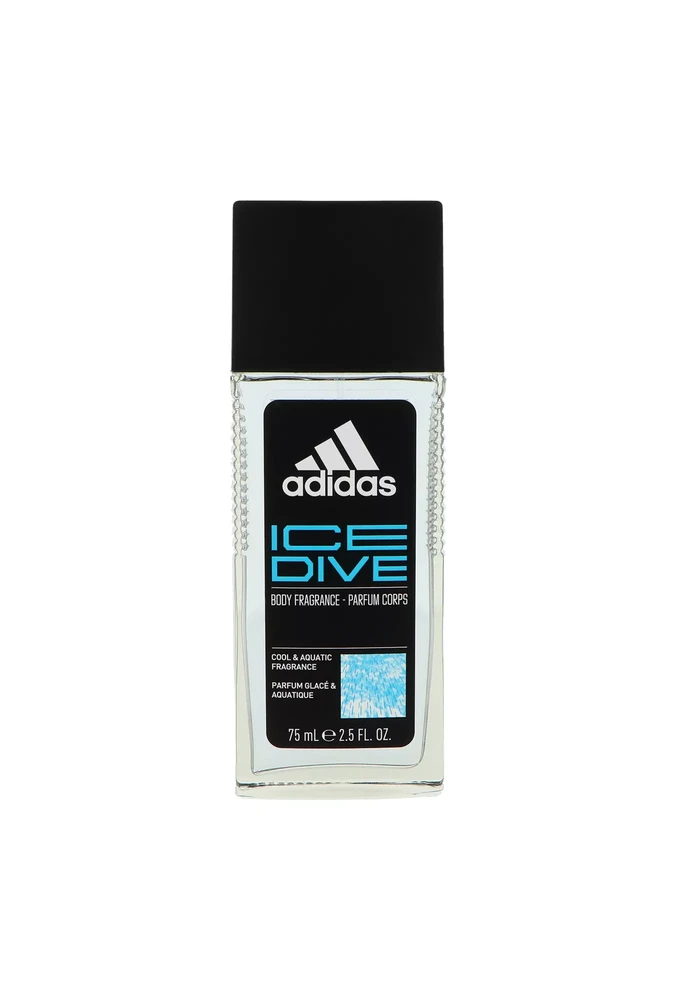 Adidas Ice Dive kūno kvepalai stikliniame buteliuke
