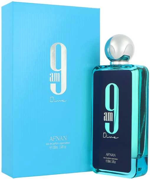 Unisex kvepalai Afnan 9 AM Dive EDP, 100 ml