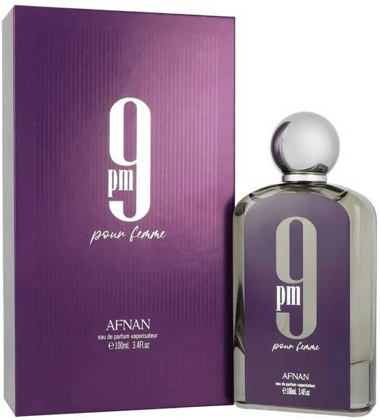Kvepalai moterims Afnan 9 PM Pour Femme EDP, 100 ml