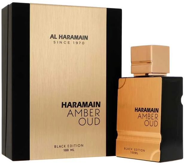 Al Haramain Amber Oud Juodas Edition EDP parfumuotas vanduo unisex, 100 ml