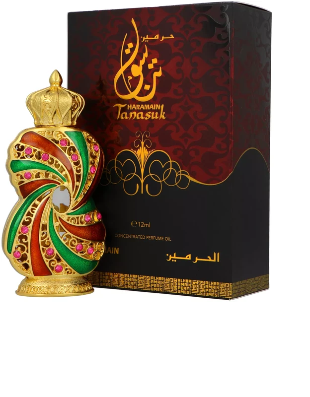 Al Haramain Tanasuk Aliejiniai Kvepalai UNISEX (Vyrams ir Moterims) - 12ml