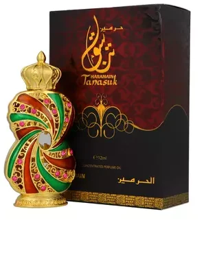 Al Haramain Tanasuk Aliejiniai Kvepalai UNISEX (Vyrams ir Moterims) - 12ml