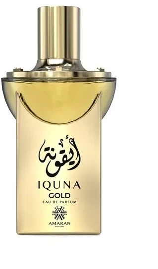 Amaran Iquna Gold EDP parfumuotas vanduo unisex, 100 ml