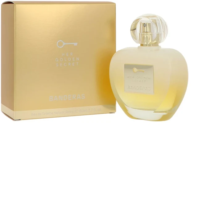 Antonio Banderas A. Banderas Her Golden Secret EDT tualetinis vanduo moterims, 80 ml