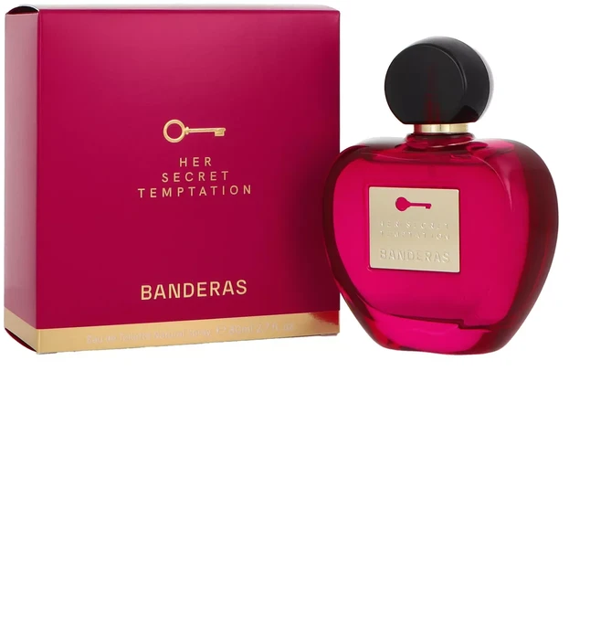 Antonio Banderas Her Secret Temptation EDT tualetinis vanduo moterims, 80 ml