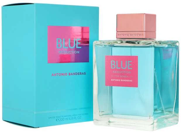 Kvepalai moterims Antonio Banderas Blue Seduction For Women EDT, 200 ml