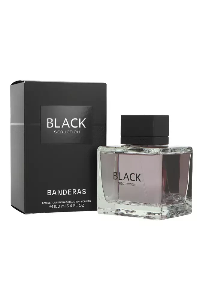 Antonio Banderas Antonio Puig Puig A Banderas Juodas Seduction EDT Purškiklis, 100 ml