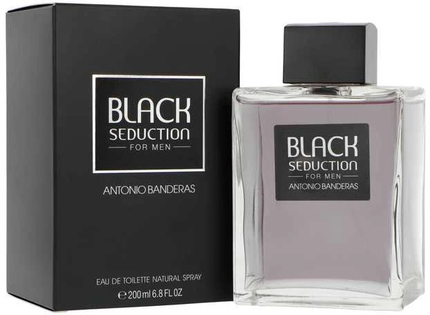 Antonio Banderas Seduction in Juodas for Men (Kvepalai Vyrams) EDT - 200ml