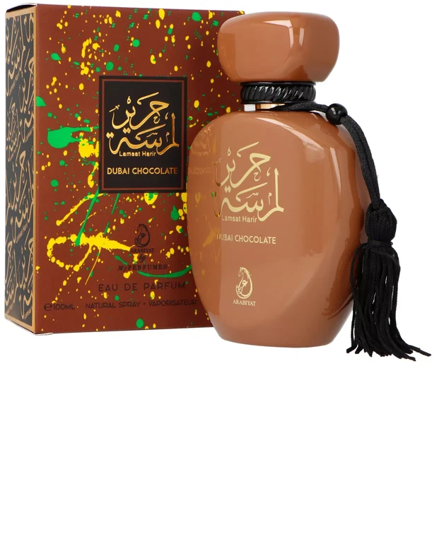 Arabiyat Prestige Lamsat Harir Dubai Chocolate EDP parfumuotas vanduo unisex, 100 ml