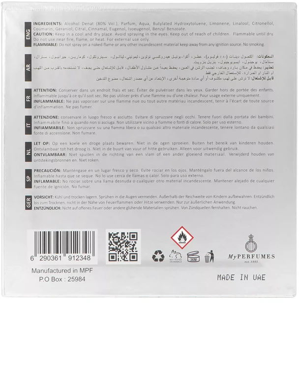 Arabiyat Prestige Marwa EDP parfumuotas vanduo vyrams, 100 ml