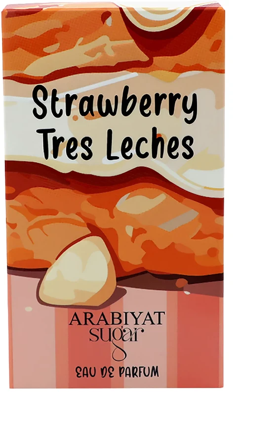 Arabiyat Sugar Arabiyat Prestige Strawberry Tres Leches EDP parfumuotas vanduo moterims, 100 ml
