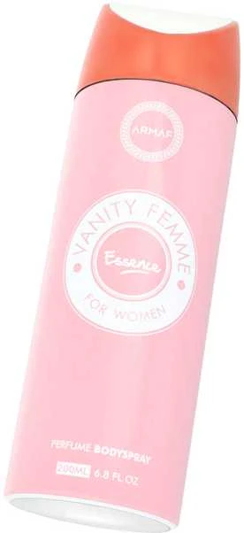 Armaf Vanity Femme Essence Purškiklis Corporal For Women, 200 ml Purškiklis