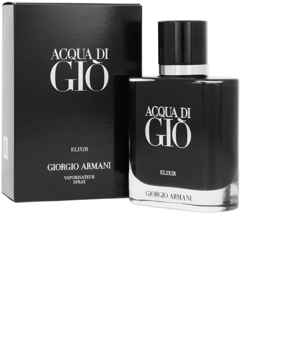 Dėklas Giorgio Armani Acqua di Gio Eliksyras EDP parfumuotas vanduo vyrams, 50 ml