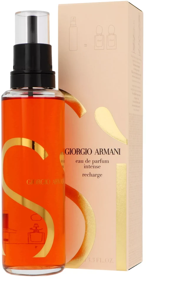 Giorgio Armani Sí Intense 2023 Refill EDP parfumuotas vanduo moterims, 100 ml