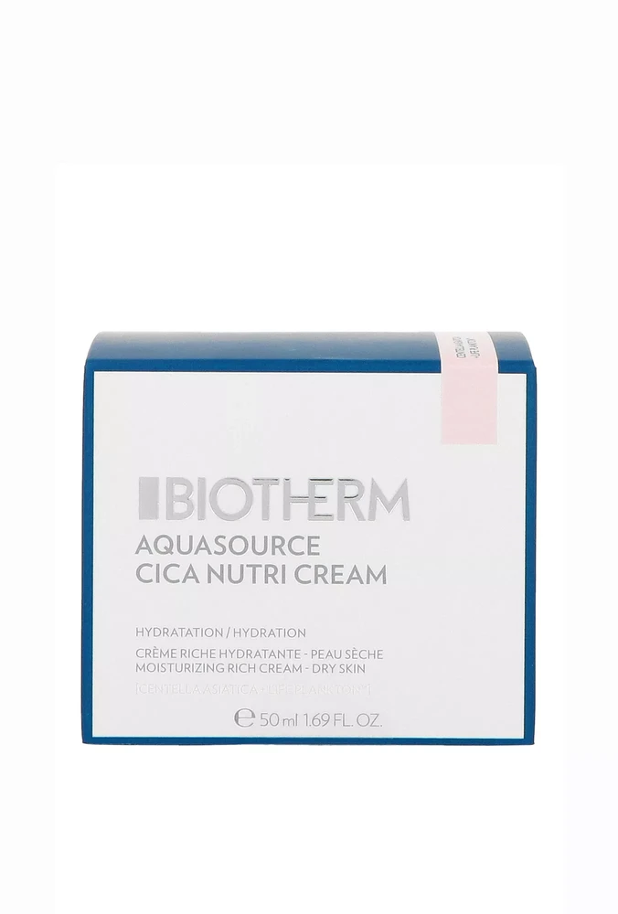 Biotherm Aquasource Cica Nutri Cream Drėkinamasis veido kremas, 50 ml