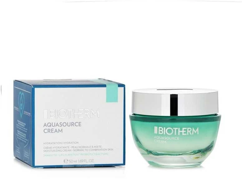 Biotherm Aquasource 48H Deep Hydration Jauninamasis Kreminis drėkinamasis kremas normaliai ir mišriai odai, 50 ml