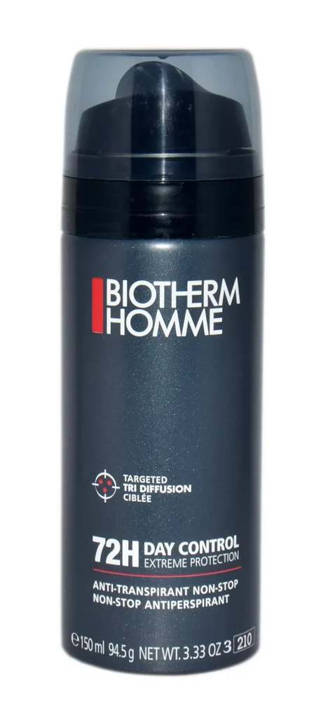 Biotherm Homme 72H Day Control Deo Purškiklis purškiamas antiperspirantas vyrams, 150 ml