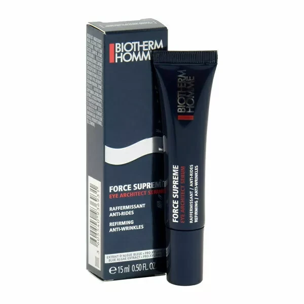Biotherm Homme Force Supreme Liquid Eyes paakių serumas vyrams, 15 ml