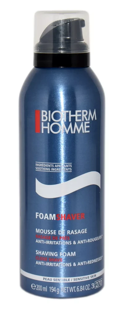 Biotherm Homme Shaving Foam skutimosi putos, 200 ml