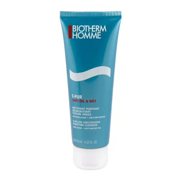 Biotherm Homme T-Pur Anti Oil & Shine valiklis, 125 ml