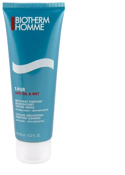 Biotherm Homme T-Pur Anti Oil & Shine valiklis, 125 ml