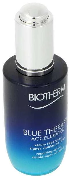 Biotherm Mėlyna Therapy Serum Accelerated Skin Serum senėjimą lėtinančio poveikio veido serumas, 50 ml