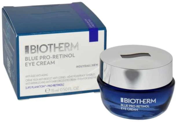 Biotherm Mėlyna Pro-Retinol Paakių kremas senėjimo požymius mažinantis akių kontūro kremas, 15 ml