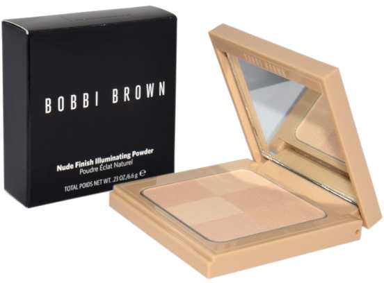 Pudra „Bobbi Brown Nude Finish“ spindesio suteikianti pudra „Bare“ 6,6 g