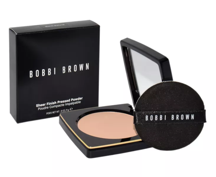Bobbi Brown Sheer Finish Pressed Powder kompaktinė pudra, atspalvis: Warm Natural, 9 g