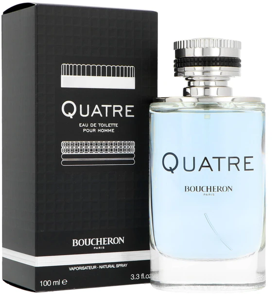 Boucheron Boucheron Quatre Pour Homme EDT tualetinis vanduo vyrams, 100 ml