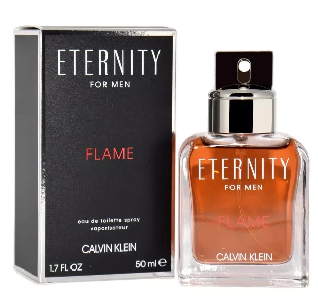 Calvin Klein Eternity Flame EDT tualetinis vanduo vyrams, 50 ml