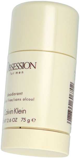 Calvin Klein Obsession Men Dezodorantas Stick pieštukinis dezodorantas vyrams, 75 g