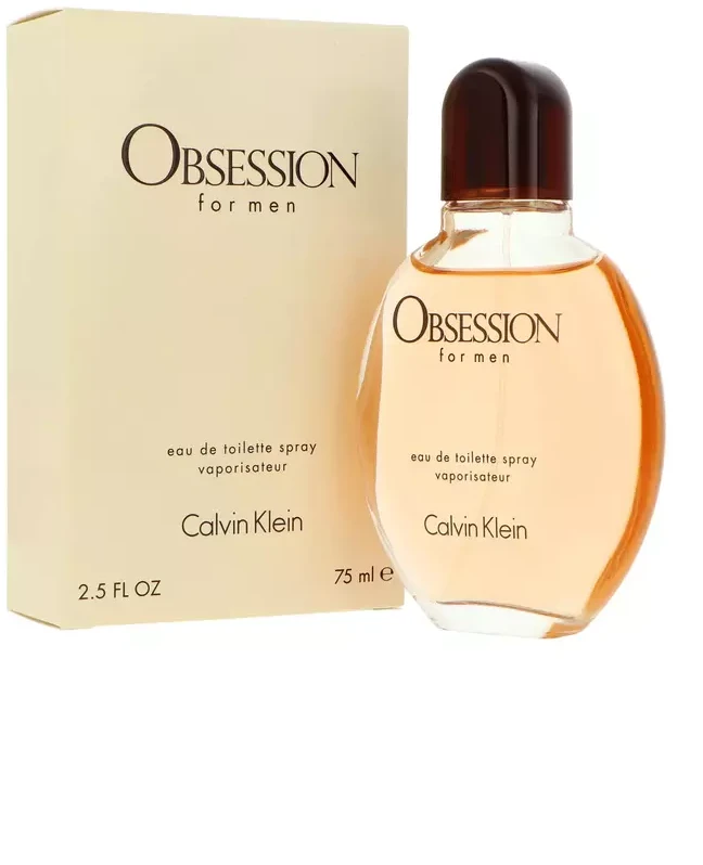 Calvin Klein Obsession For Men EDT tualetinis vanduo vyrams, 75 ml