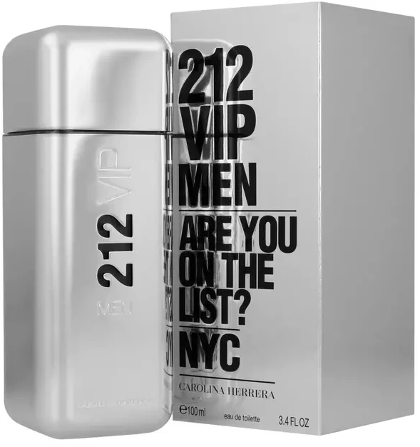 Carolina Herrera 212 Vip Men EDT tualetinis vanduo vyrams, 100 ml