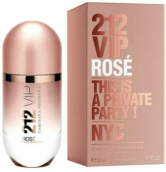 Carolina Herrera 212 Vip Rose kvepalų purškalas 50ml