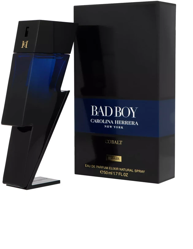 Carolina Herrera Bad Boy Cobalt Eliksyras EDP parfumuotas vanduo unisex, 50 ml
