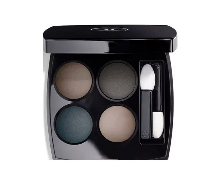 „Chanel Les 4 Ombres Multi Effect Quadra“ akių šešėliai #324 Blurry Mėlyna, 2 g