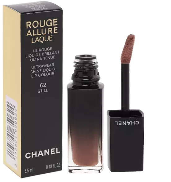 Chanel Rouge Allure Laque Skysti blizgūs lūpų dažai, 6 ml, spalva: 62 - STILL