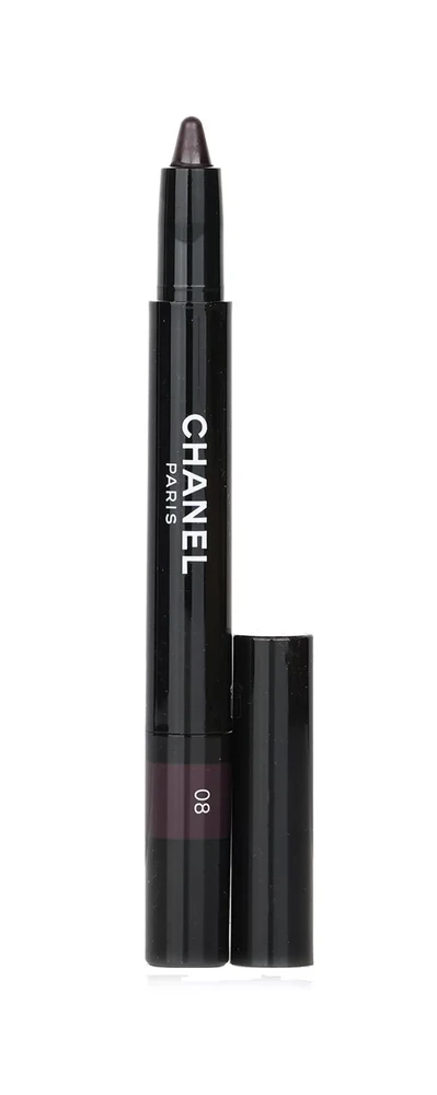 Chanel Stylo Ombre Et Contour Eyeshadow Liner Khol 08 Raudona Juodas