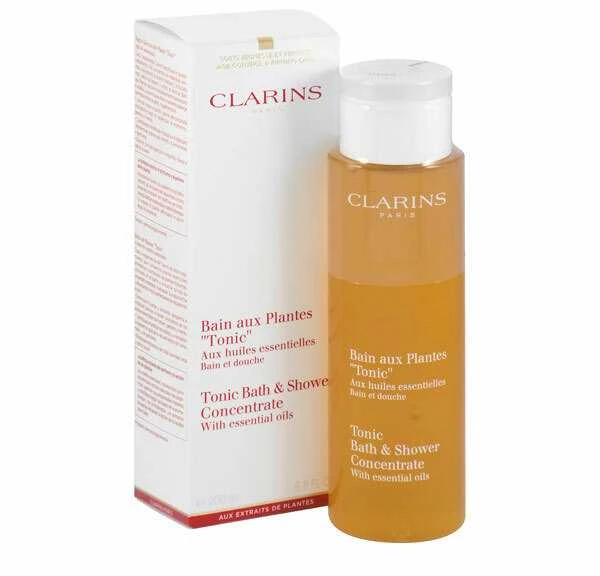 Clarins Tonikas Bath & Shower Concentrate koncentruotas dušo gelis, 200 ml