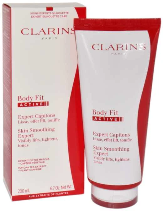 Clarins Body Fit Active Skin Smoothing Expert glotninanti anticeliulitinė priemonė kūnui, 200 ml